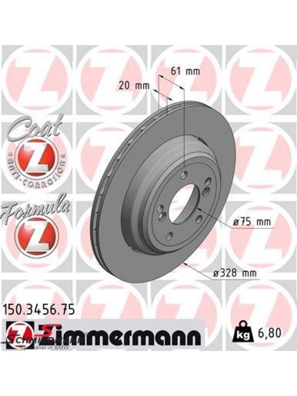 E39 M5 ARKA FREN DİSKİ SAĞ… E39 M5 ARKA FREN DİSKİ SAĞ…