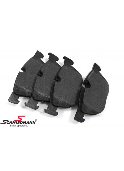 X5 E70-E71/X6 E71-F16 ÖN FREN BALATASI X5 E70-E71/X6 E71-F16 ÖN FREN BALATASI