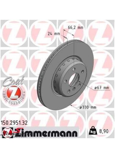 G20/G22/G26/G30/G42/X3 G01/Z4 G29 ÖN FREN DİSKİ G20/G22/G26/G30/G42/X3 G01/Z4 G29 ÖN FREN DİSKİ