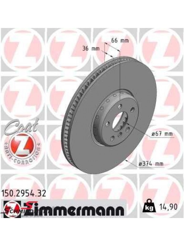X7 G07 ÖN FREN DİSKİ SOL ( 374 x 36 )… X7 G07 ÖN FREN DİSKİ SOL ( 374 x 36 )…