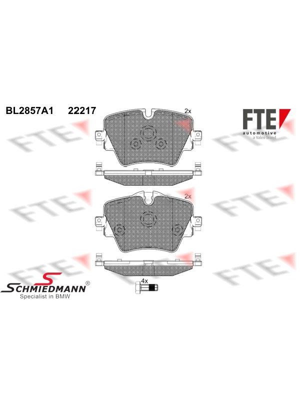 G42/G20/G26/G29 Z4/X3 G01 ÖN FREN BALATASI…