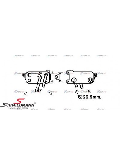 E60/E63/E65 ŞANZIMAN YAĞ RADYATÖRÜ N52/N53/N62N