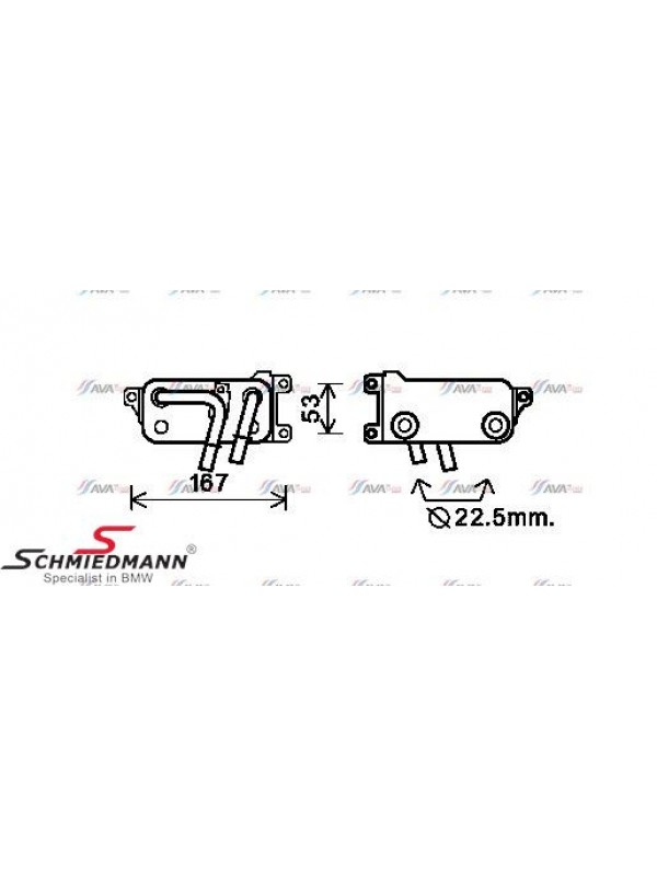 E60/E63/E65 ŞANZIMAN YAĞ RADYATÖRÜ N52/N53/N62N… E60/E63/E65 ŞANZIMAN YAĞ RADYATÖRÜ N52/N53/N62N…
