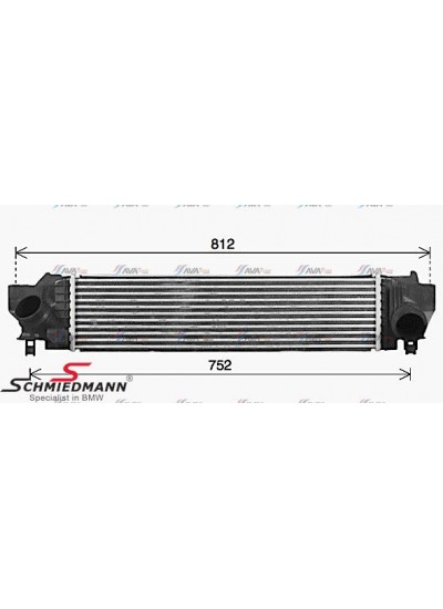 F40/F45/X1 F48 MİNİ F55/F56/F60 TURBO RADYATÖRÜ B37-B/B47-B-D