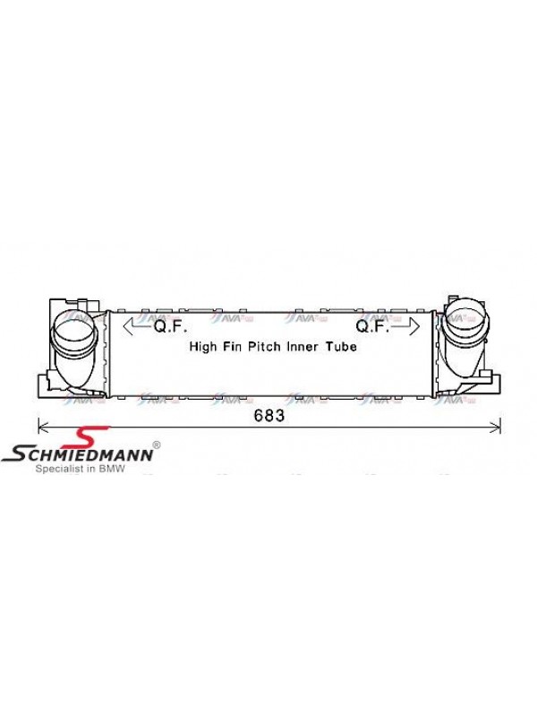 F20/F30/F32/F36 TURBO RADYATÖRÜ N20/N26/B38…