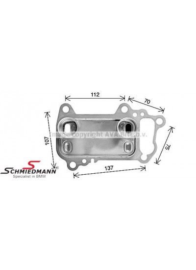 E87/E90/E92/E60/X1 E84/X3 E83 MOTOR YAĞ SOĞUTUCU N47 E87/E90/E92/E60/X1 E84/X3 E83 MOTOR YAĞ SOĞUTUCU N47