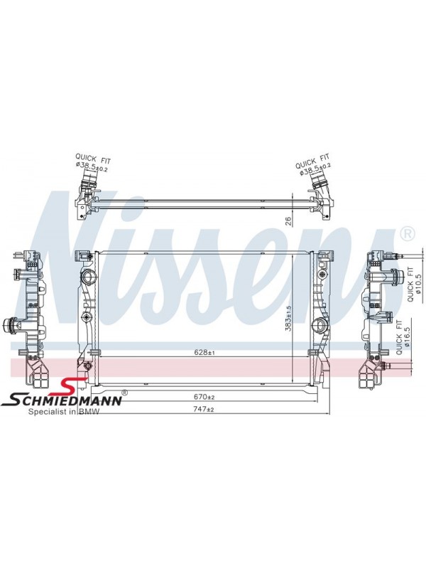 G11/G15/G16/G30/G32 SU RADYATÖRÜ DİZEL B47/B57… G11/G15/G16/G30/G32 SU RADYATÖRÜ DİZEL B47/B57…