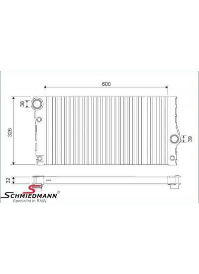 F01/F02/F12/F12/F06 SU RADYATÖRÜ 40İ N55 F01/F02/F12/F12/F06 SU RADYATÖRÜ 40İ N55