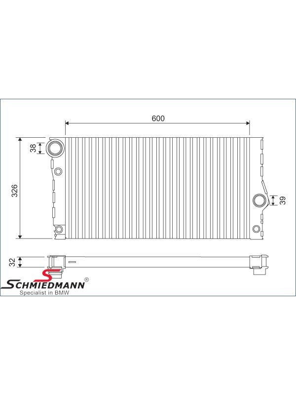 F01/F02/F12/F12/F06 SU RADYATÖRÜ 40İ N55… F01/F02/F12/F12/F06 SU RADYATÖRÜ 40İ N55…