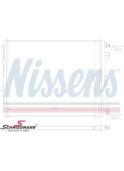 İ4 G26 G20 SU RADYATÖRÜ BENZİN B42/B46/B48/B58