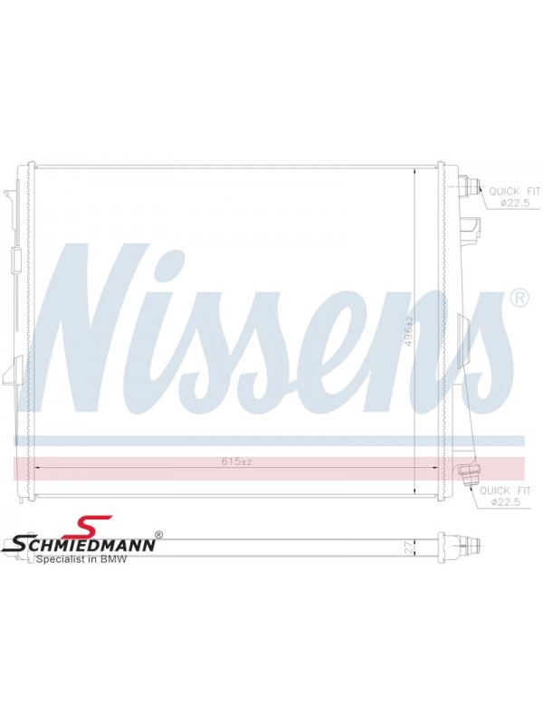 İ4 G26 G20 SU RADYATÖRÜ BENZİN B42/B46/B48/B58…
