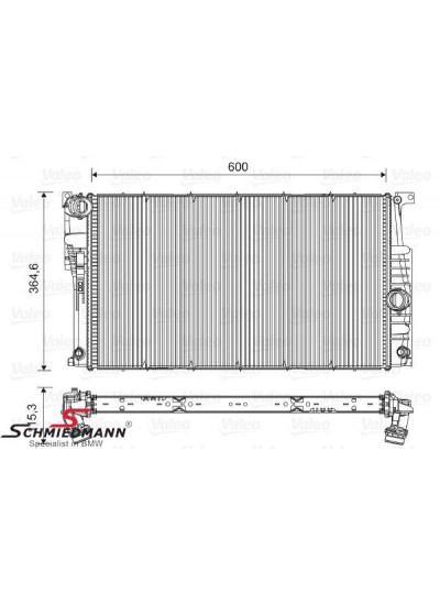 F20/F30/F32/F36 SU RADYATÖRÜ B38 F20/F30/F32/F36 SU RADYATÖRÜ B38