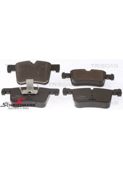 F20/F30/X3 F25 ÖN FREN BALATASI F20/F30/X3 F25 ÖN FREN BALATASI